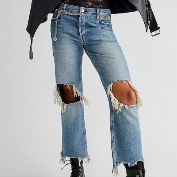 free people jeans - Picture 1 of 4